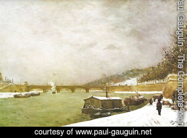 Paul Gauguin - The Seine, Pont d'Iena