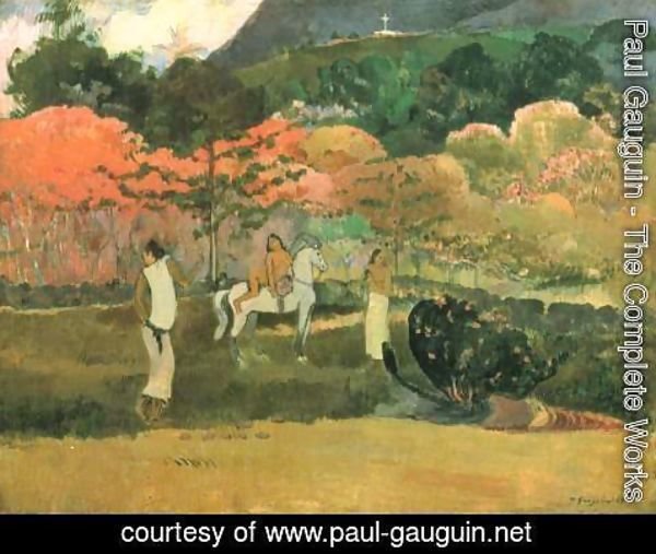 Paul Gauguin - Women and mould (2)