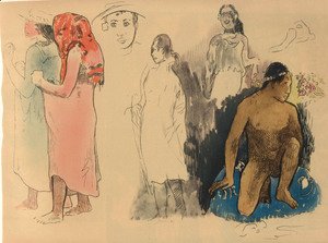 Paul Gauguin - Watercolor 20