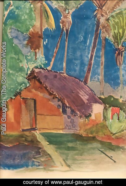 Paul Gauguin - Watercolor 22