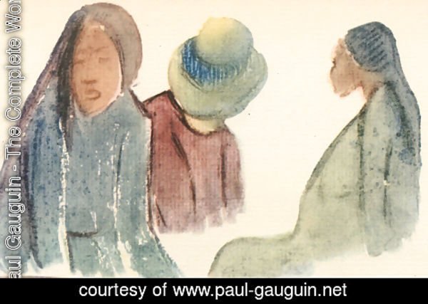 Paul Gauguin - Watercolor 26