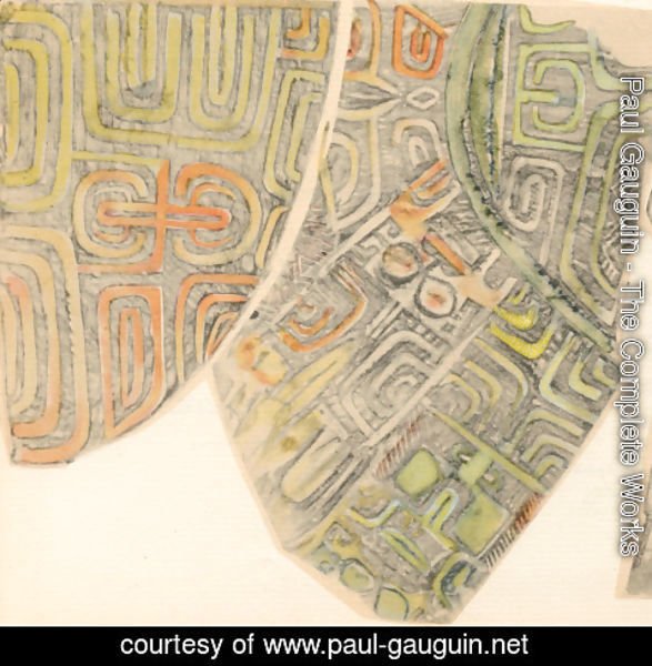 Paul Gauguin - Watercolor 30