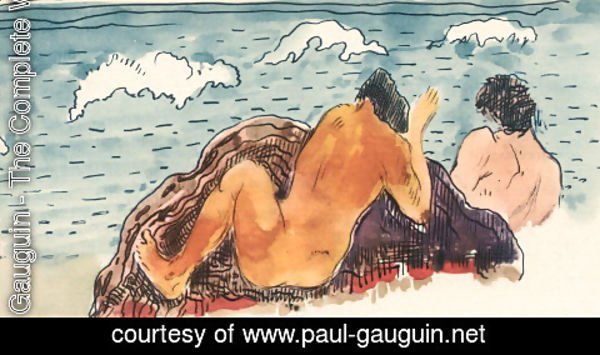 Paul Gauguin - Watercolor 36