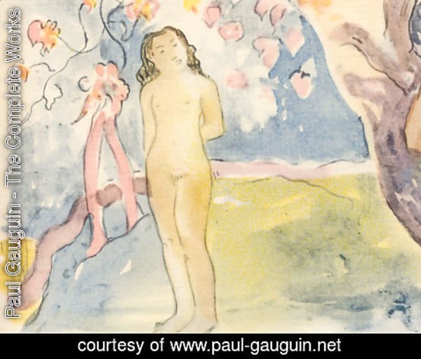 Paul Gauguin - Watercolor 06