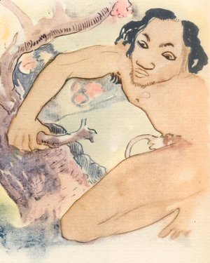 Paul Gauguin - Watercolor 07