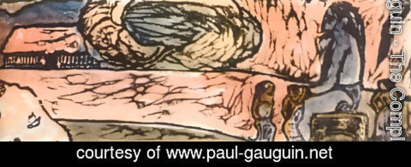 Paul Gauguin - Watercolor 09