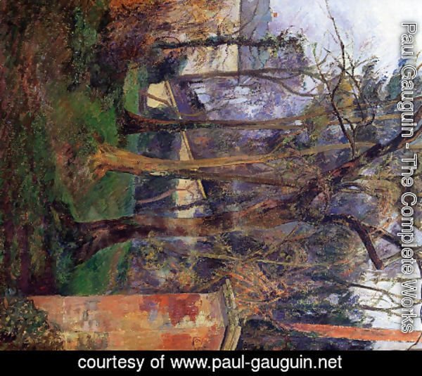 Paul Gauguin - Abandoned Garden Rouen 1884
