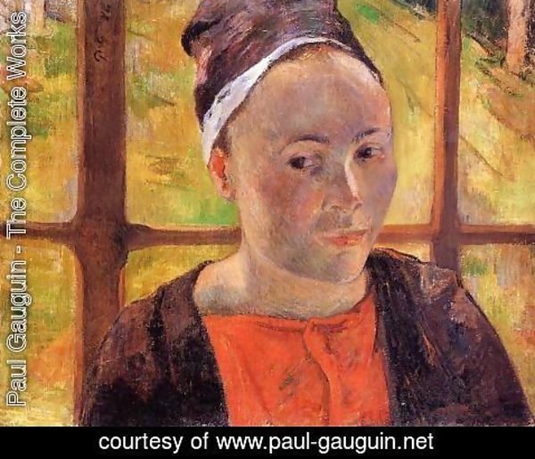 Paul Gauguin - Portrait of a Woman (Marie Lagadu) 1888