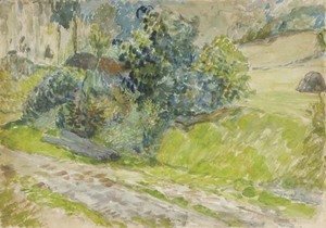 Paul Gauguin - Etude de vegetation