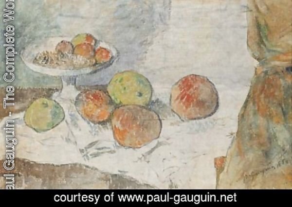 Paul Gauguin - Nature morte au compotier