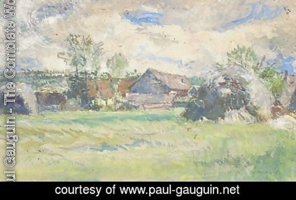 Paul Gauguin - Paysage de campagne