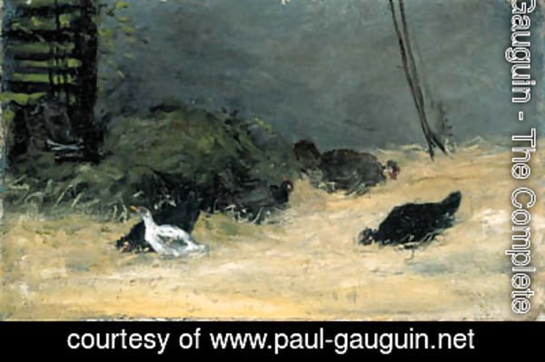 Paul Gauguin - Poulailler