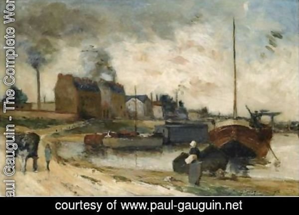 Paul Gauguin - Les Usines Cail Et Le Quai De Grenelle