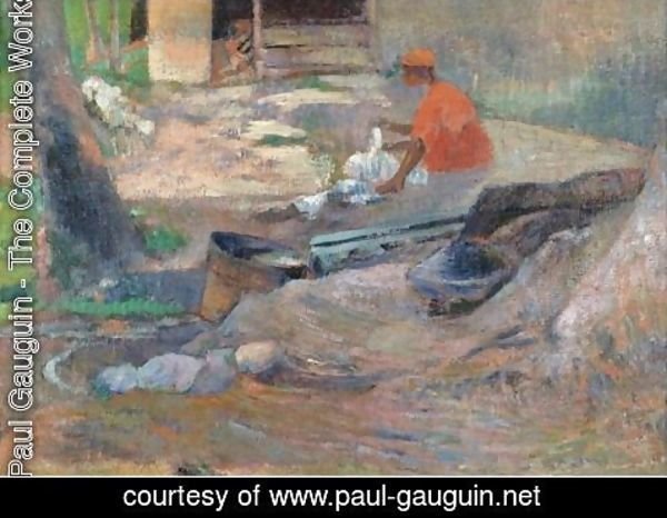 Paul Gauguin - La Petite Laveuse
