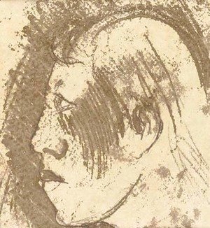Paul Gauguin - Tete de fille des Azles Marquises
