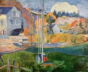 Paul Gauguin - The David-mill in Pont-Aven