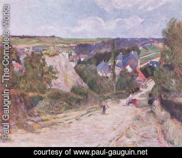 Paul Gauguin - Village entrance