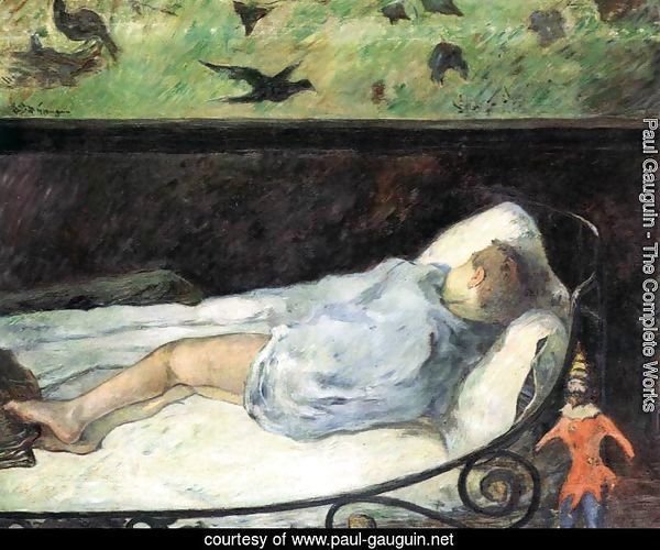 Sleeping Boy (Emile Gauguin)
