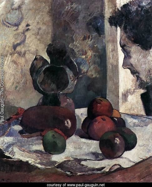 Still-Life with Portrait of Laval