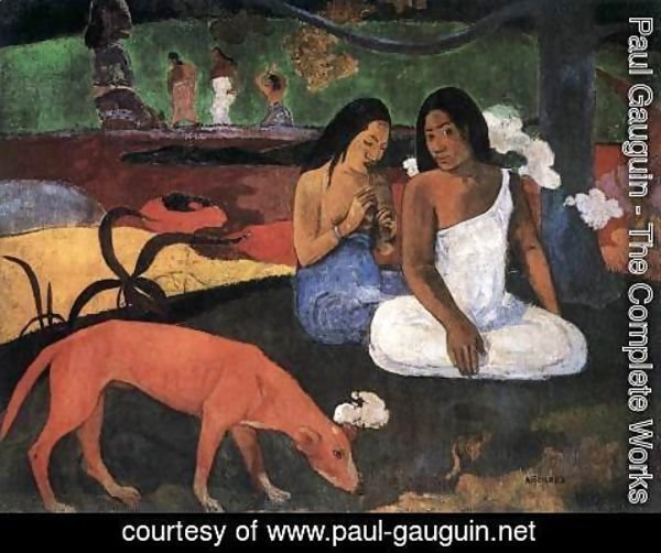 Paul Gauguin - Pastime (Joyeusetes, Arearea)