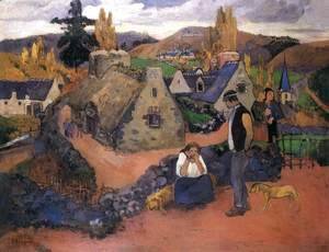 Paul Gauguin - Pont-Aven, the Village