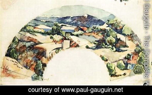 Paul Gauguin - Design for a Fan