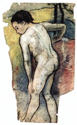 Paul Gauguin - Breton Woman Bathing