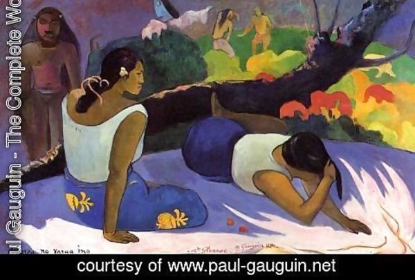 Paul Gauguin - Reclining Tahitian Women