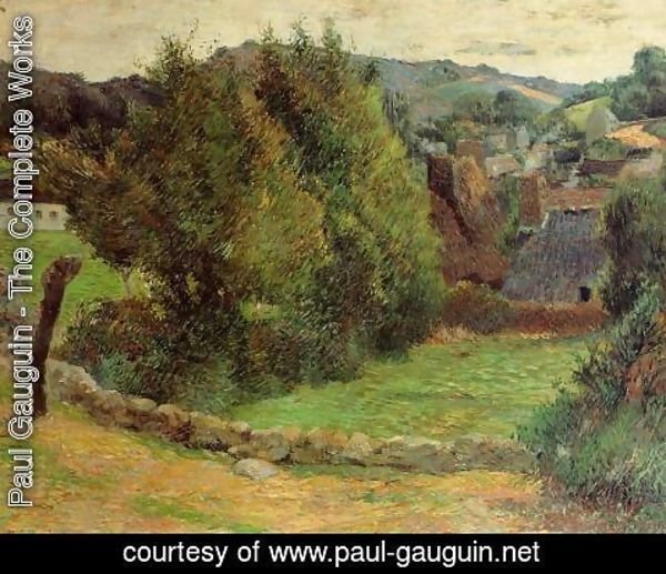 Paul Gauguin - Landscape at Pont-Aven 2