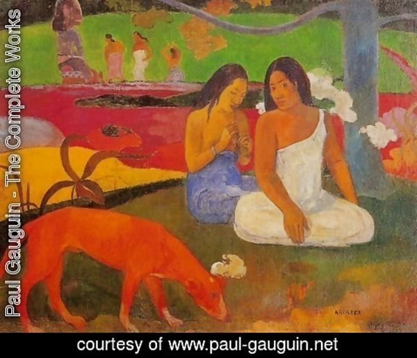 Paul Gauguin - Arearea Aka Joyousness