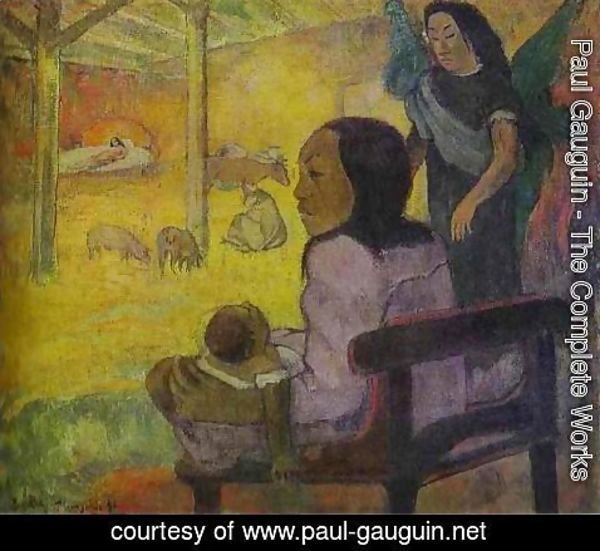 Paul Gauguin - Baby Aka The Nativity