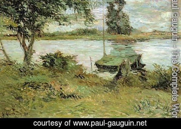 Paul Gauguin - Banks Of The Oise