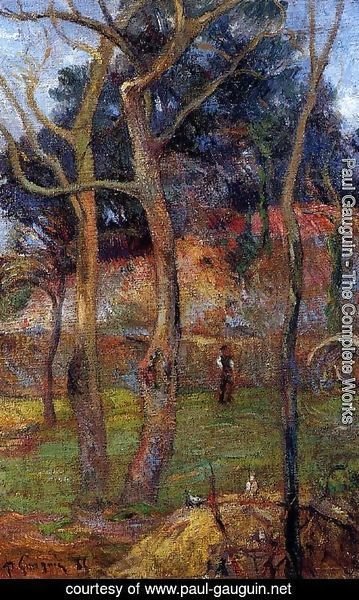 Paul Gauguin - Bare Trees