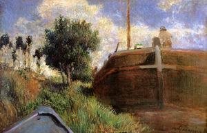 Paul Gauguin - Blue Barge