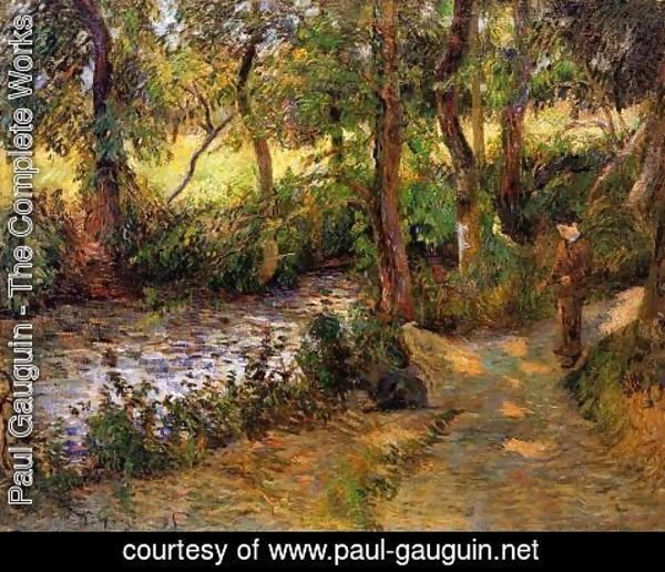 Paul Gauguin - Boy By The Water
