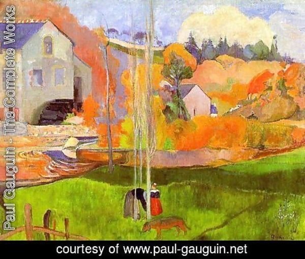 Paul Gauguin - Breton Landscape