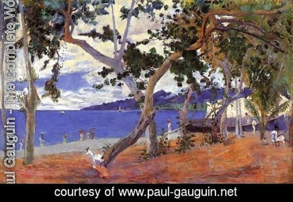 Paul Gauguin - By The Seashore