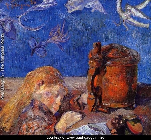 Clovis Gauguin Asleep