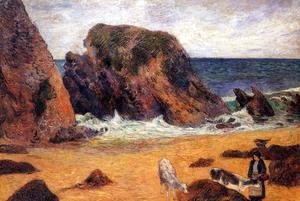Paul Gauguin - Cows By The Sea