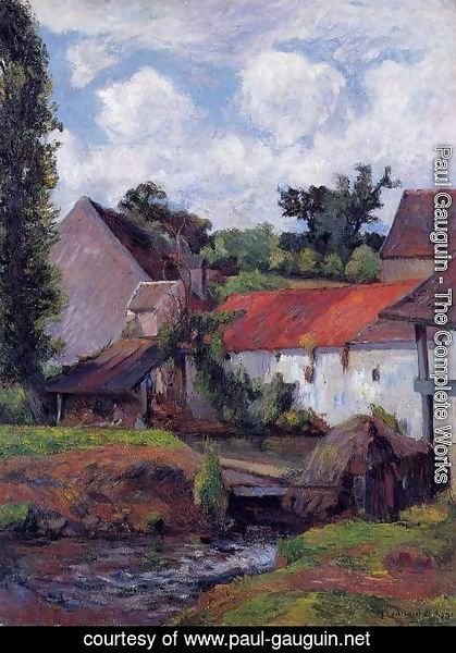 Paul Gauguin - Farm In Osny