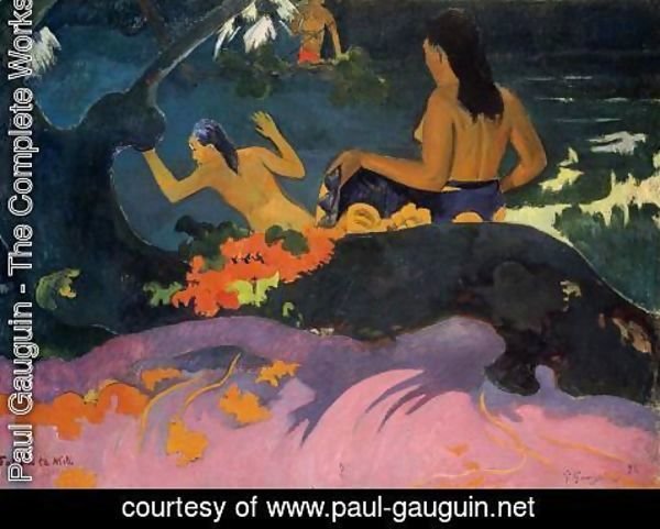Paul Gauguin - Fatata Te Miti Aka By The Sea