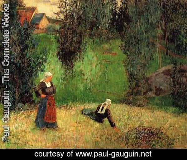 Paul Gauguin - First Spring Flowers