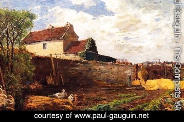 Paul Gauguin - Geese On The Farm