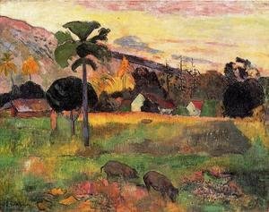 Paul Gauguin - Haere Mai Venezi Aka Come Here