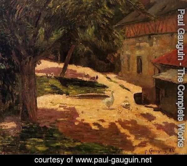 Paul Gauguin - Henhouse