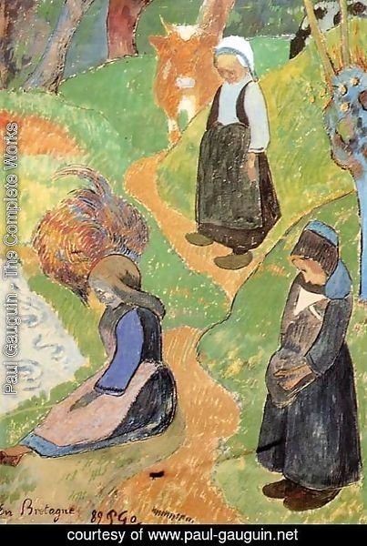 Paul Gauguin - In Brittany