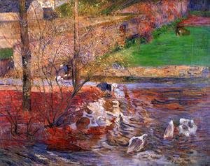 Landscape With Geese