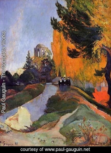 Paul Gauguin - Les Alychamps