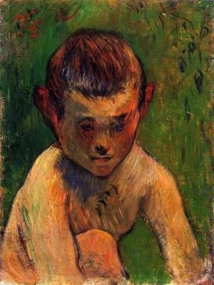 Paul Gauguin - Little Breton Bather