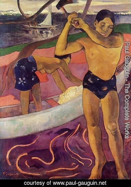 Paul Gauguin - Man With An Ax